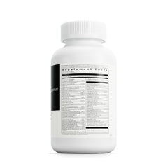 Close-up of prenatal vitamin ingredients and minerals