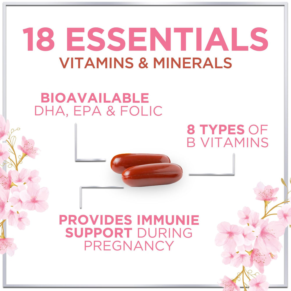 Omega-3 DHA for pregnancy brain and eye development