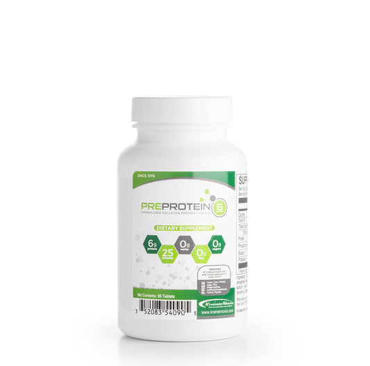 PreProtein Unflavored Hydrolyzed Collagen Protein Tablets – 90 count