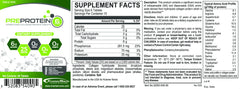 Front packaging of PreProtein Sugar-Free Fat-Free Carb-Free collagen tablets