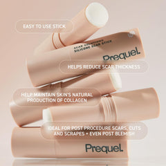 Prequel Skin Scar Solutions fragrance-free formula suits sensitive and dry skin types.