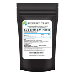 Front view of Prescribed for Life Potassium Bicarbonate Powder 1 lb package