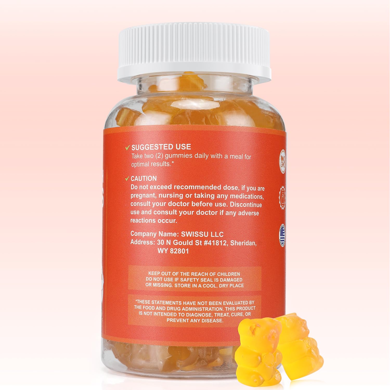 Illustration of Astaxanthin and Lycopene in PRETANT gummies