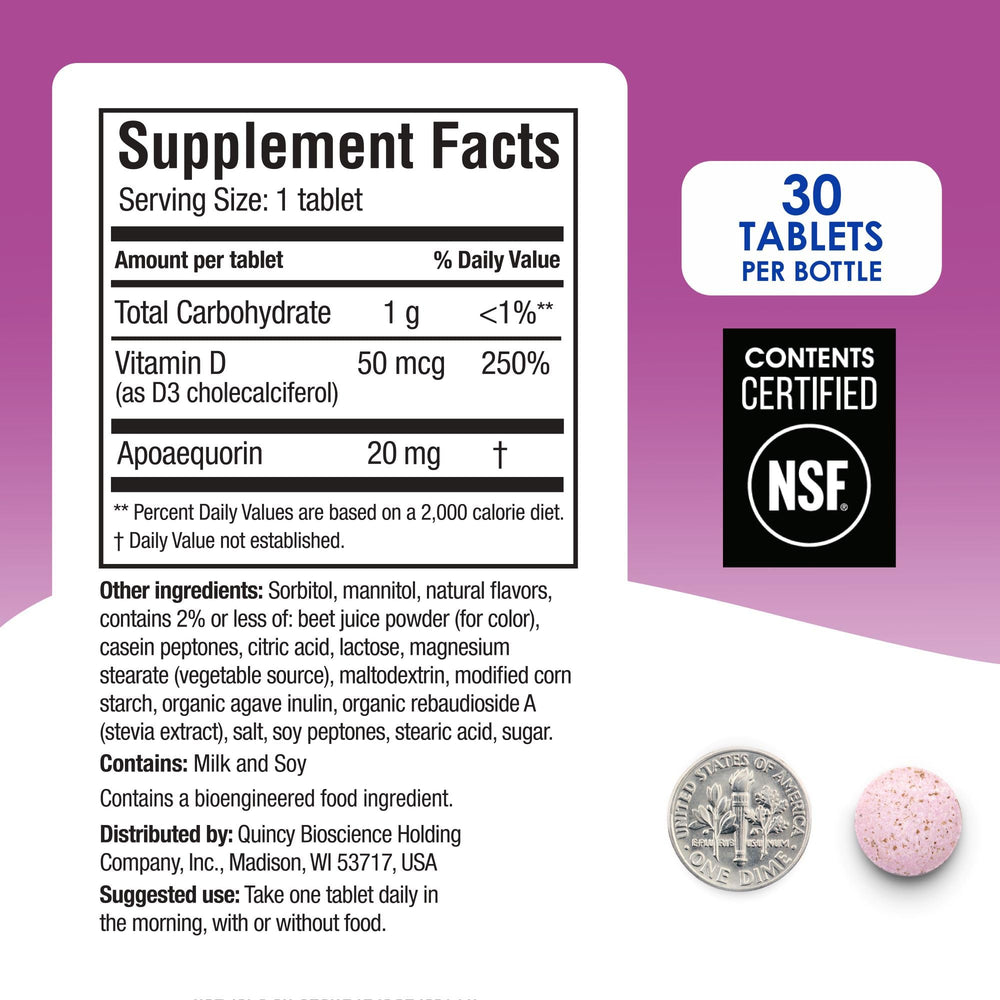 7-day Pill Minder included with Prevagen