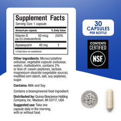 Prevagen Apoaequorin ingredient detail illustrating brain focused daily use