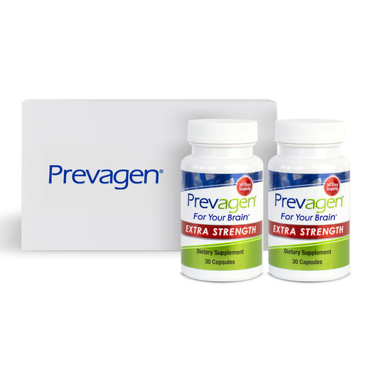 Front view of Prevagen Extra Strength 2-pack