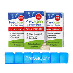 Prevagen Extra Strength 90-capsule bottle with daily brain support