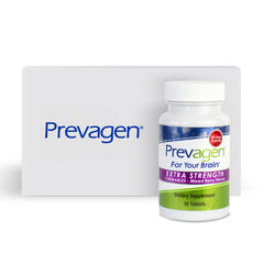 Prevagen Extra Strength Mixed Berry chewables bottle showing convenient one-a-day format