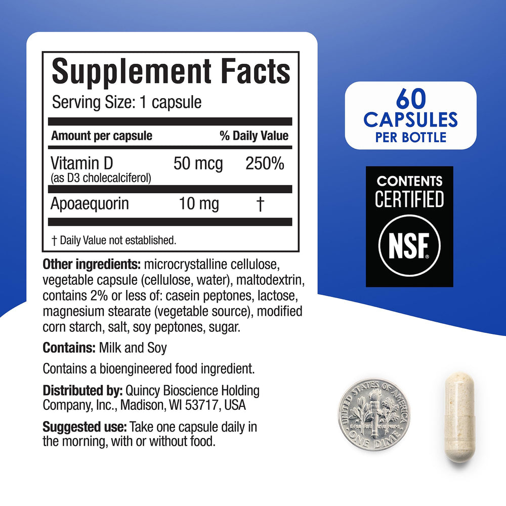 7-day Pill Minder included with Prevagen packaging