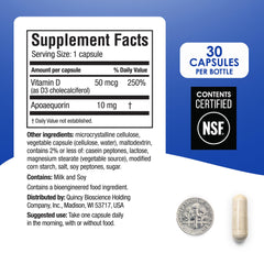 Prevagen Regular Strength packaging and 30 capsules