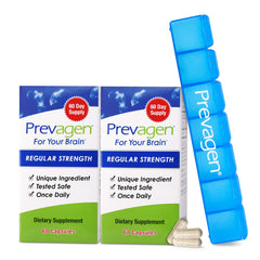 Prevagen Regular Strength bottle front view suggesting daily brain support