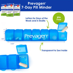 Prevagen Regular Strength capsules close-up showing an easy-to-swallow form.