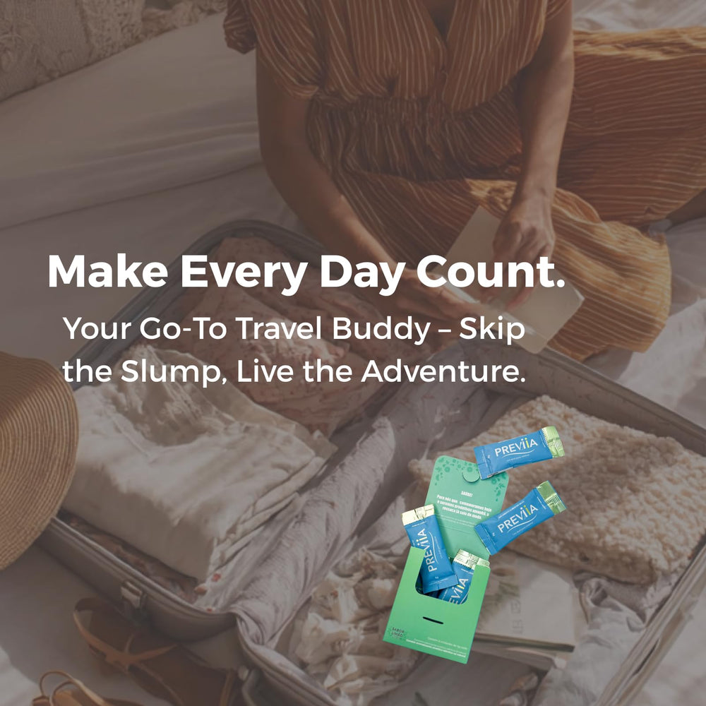 Previia compact box is ideal for resort, travel, or gifts.