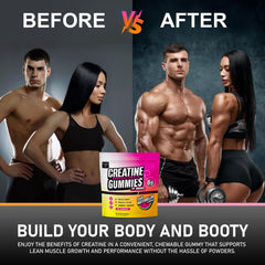Preworkout gummies for muscle growth