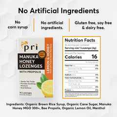 Natural ingredients and no artificial additives badge