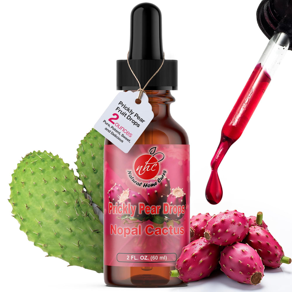 Prickly Pear Nopal Cactus Liquid Drops bottle front view