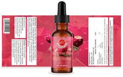 Coated label highlighting betalains and plant-based nutrients
