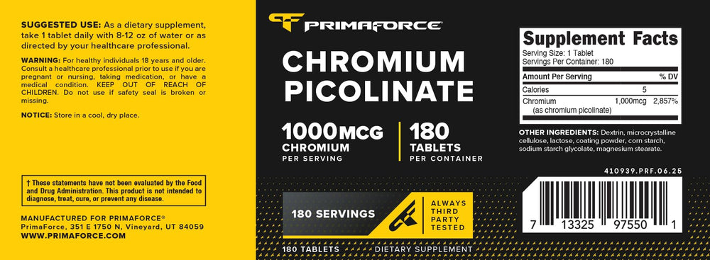 ISO-accredited third-party testing seal on packaging
