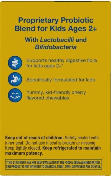 Nutritional information and dosage instructions on the label
