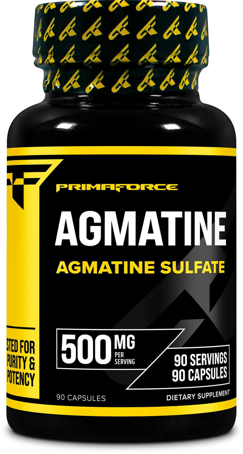 Primaforce Agmatine Sulfate 500mg bottle with label