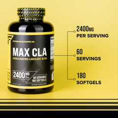Icons indicating GMO-free and gluten-free for Primaforce CLA