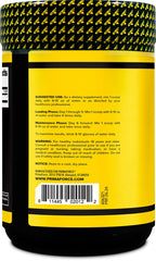 Primaforce Creatine Monohydrate Powder label closeup shows clean ingredients