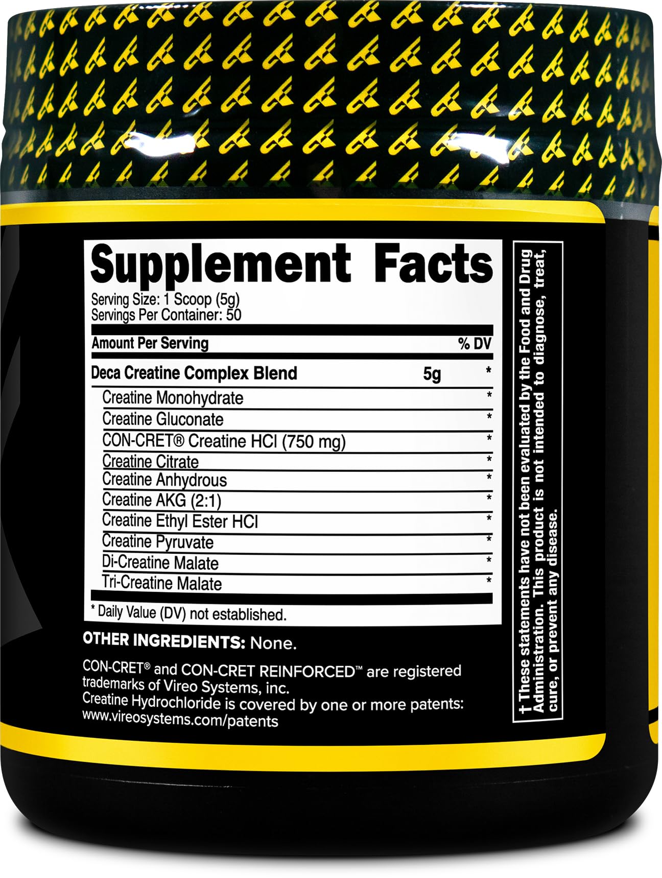 Graphic illustration of Creatine-X 10-form creatine complex