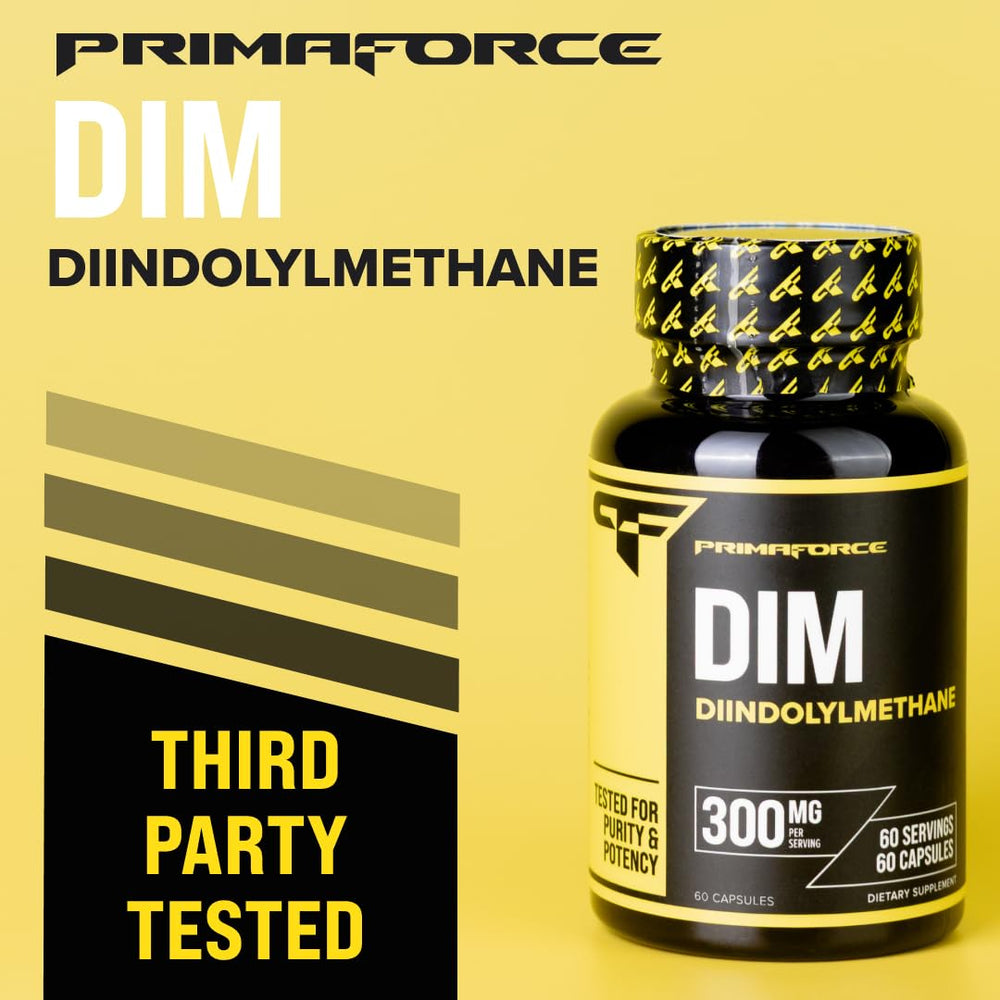 Bioperine included on DIM bottle for absorption