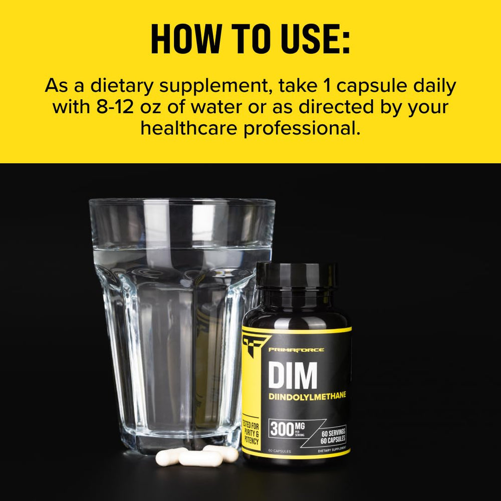 Primaforce DIM packaging on white background