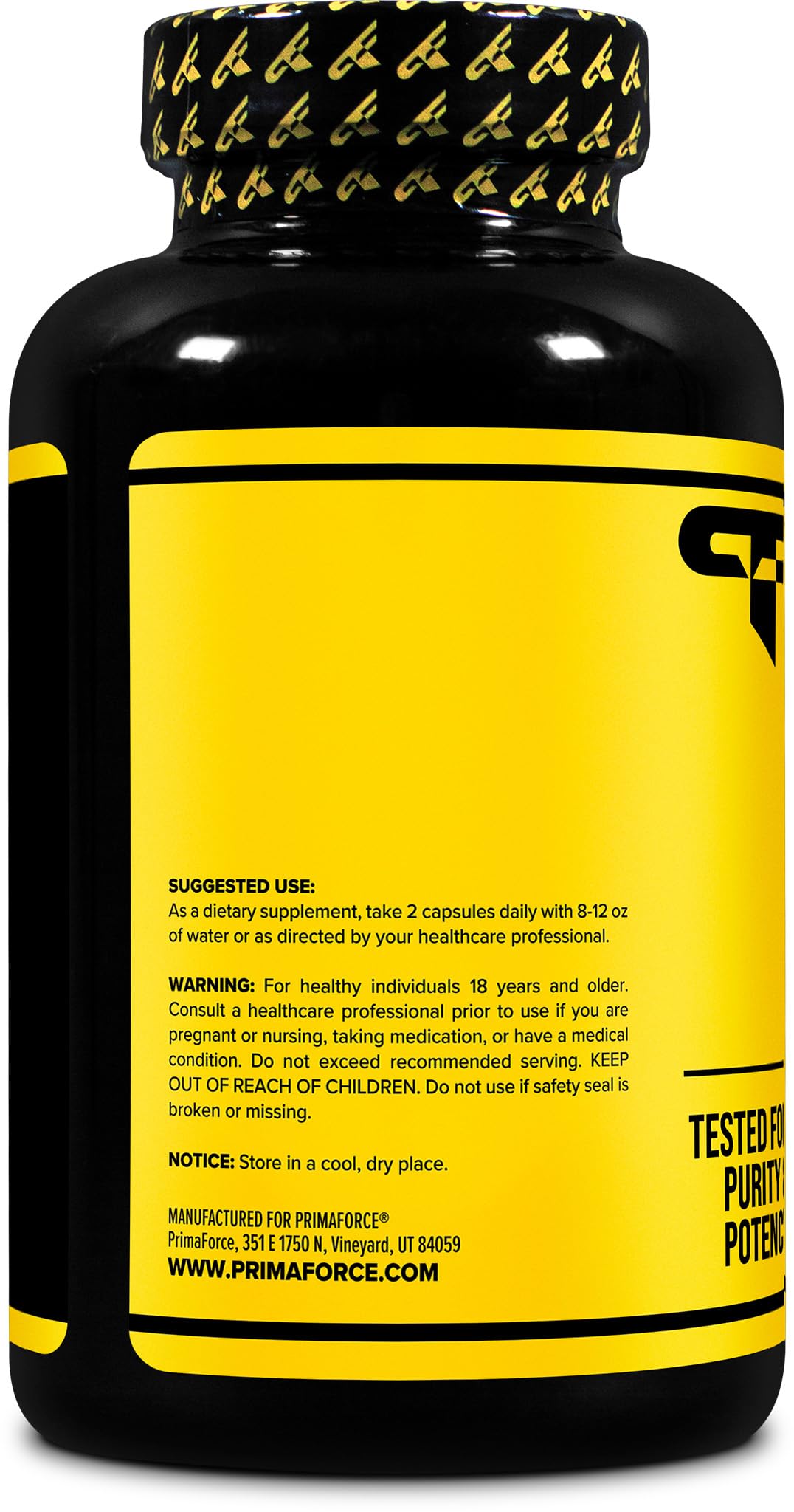 Primaforce HMB packaging and bottle