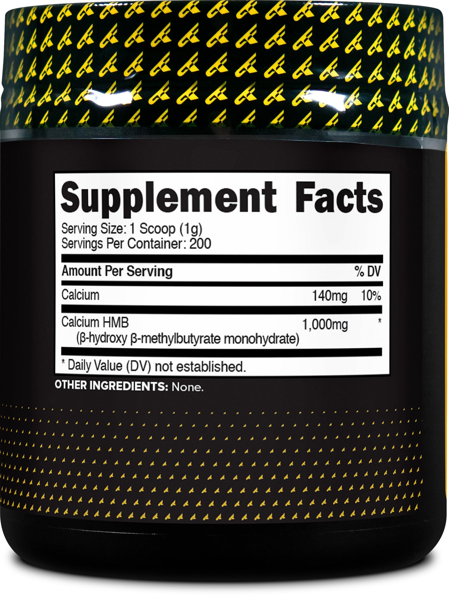 HMB powder being mixed into a smoothie or shake