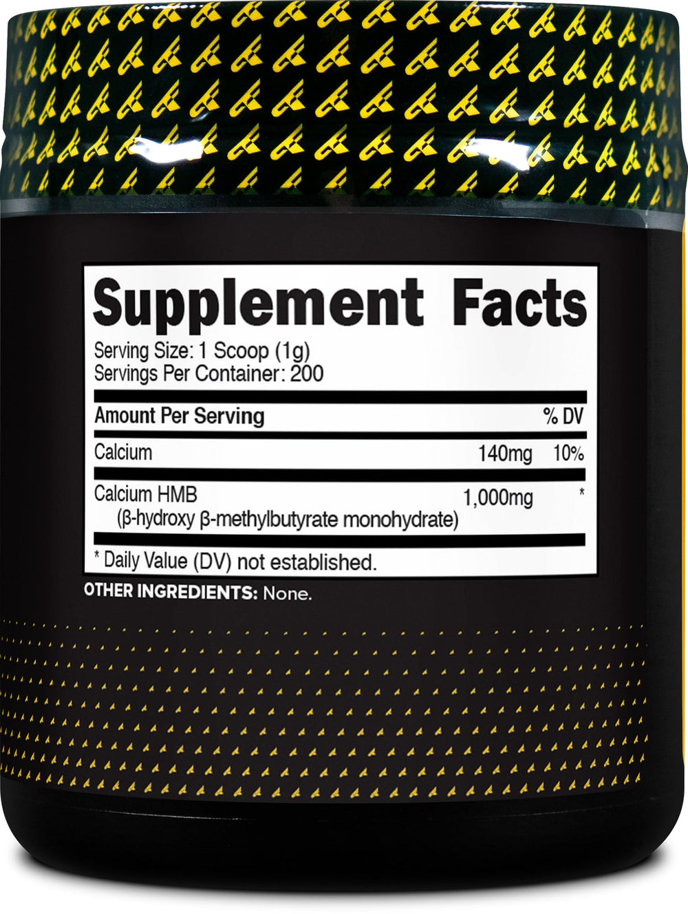 HMB powder being mixed into a smoothie or shake