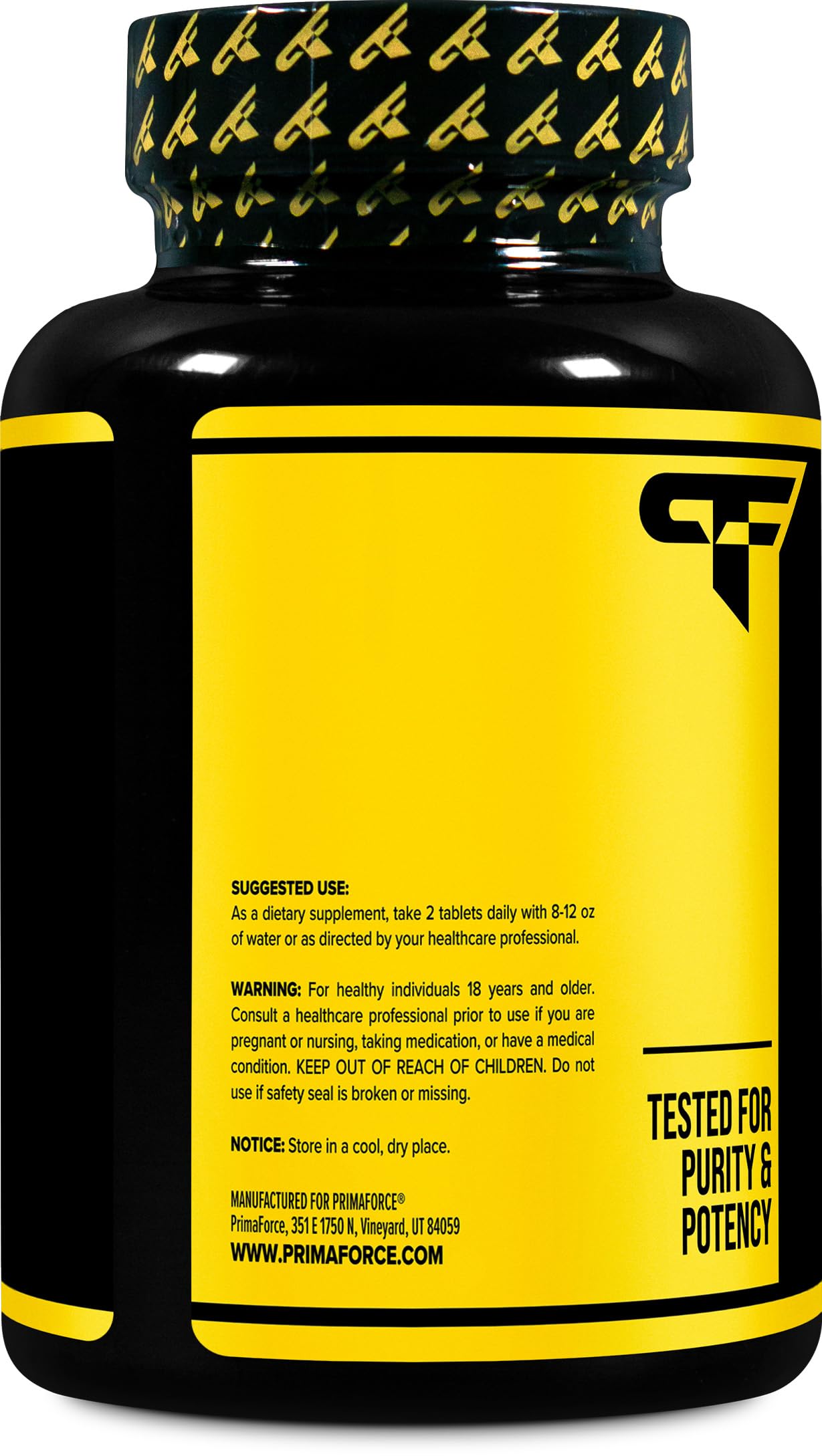 Bottle of Primaforce L-Citrulline with 120 tablets
