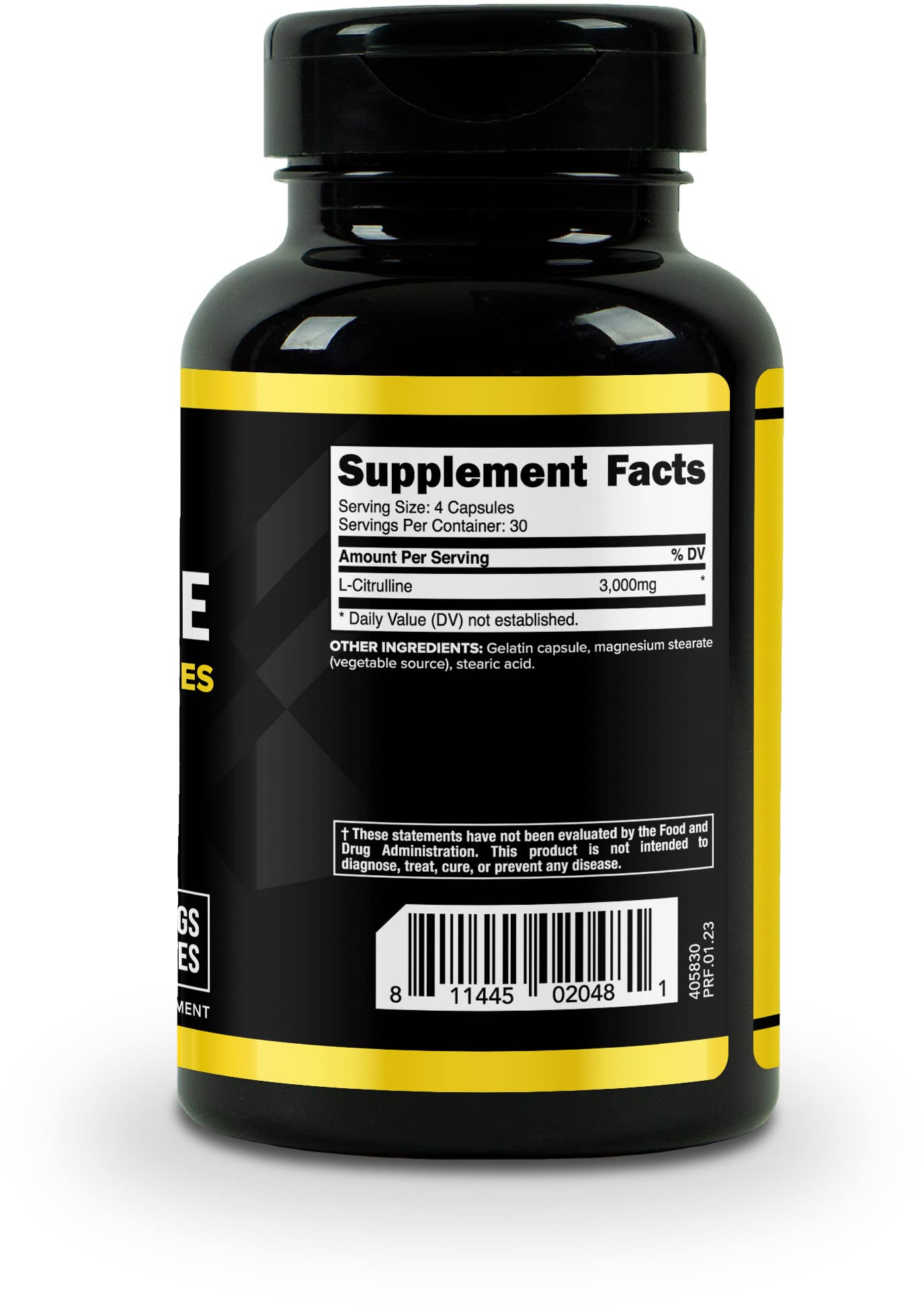 Lifestyle shot: Primaforce L-Citrulline 3000mg bottle with scoop