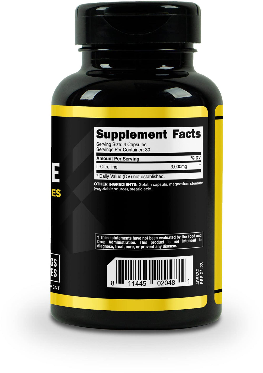 Lifestyle shot: Primaforce L-Citrulline 3000mg bottle with scoop
