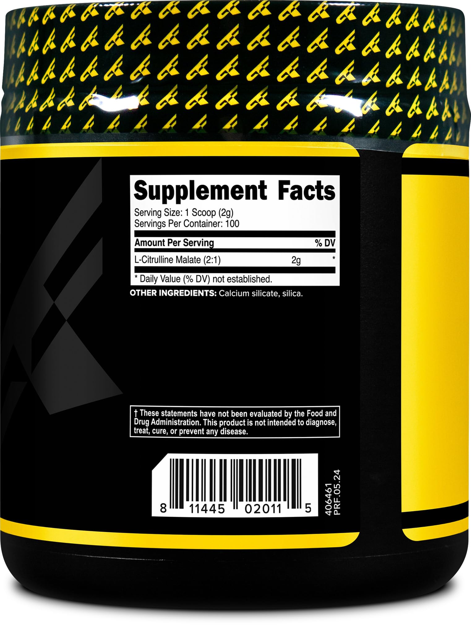 Nutrition and ingredients for PrimaForce L-Citrulline Malate 200g
