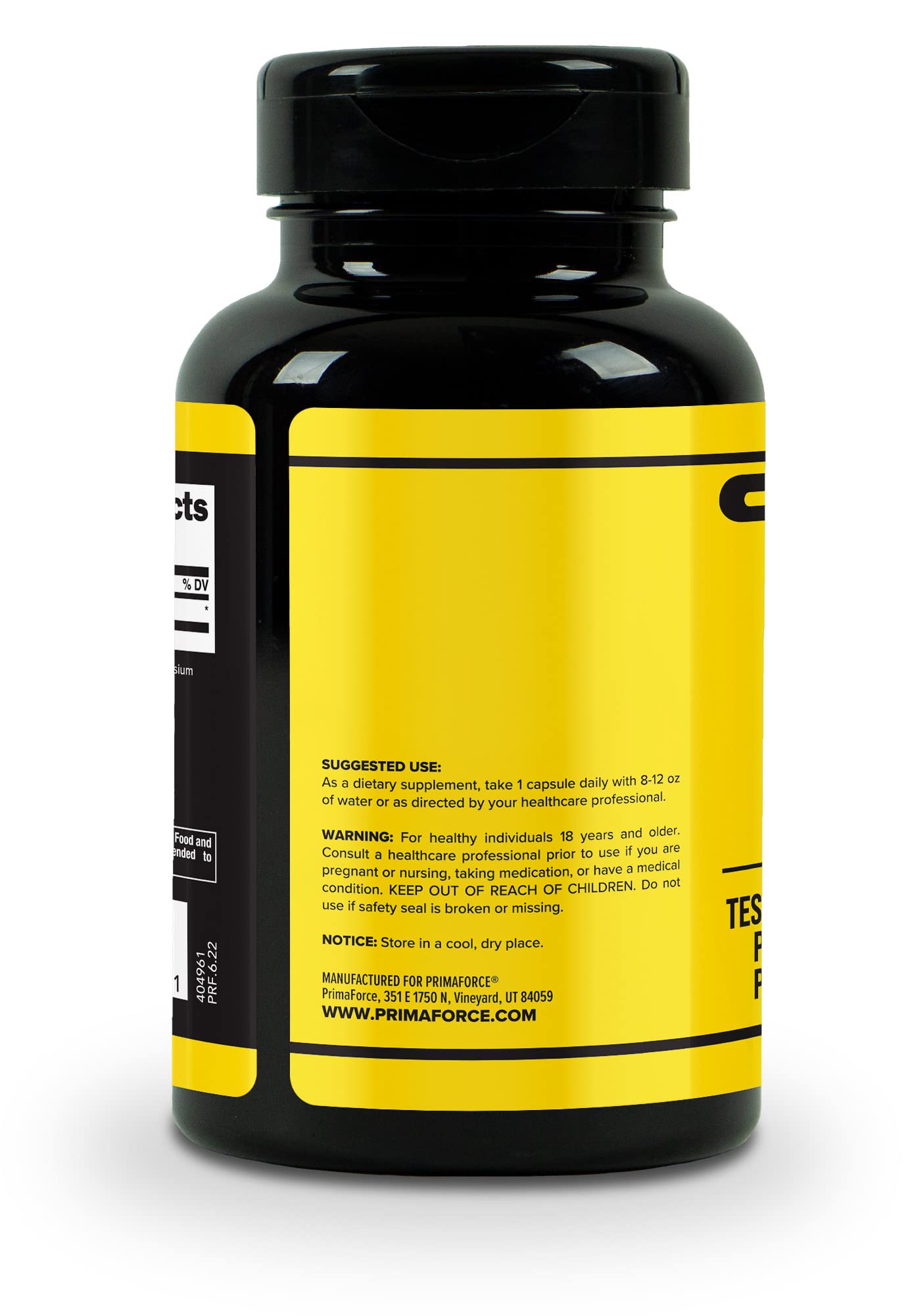 180-count Primaforce Taurine packaging