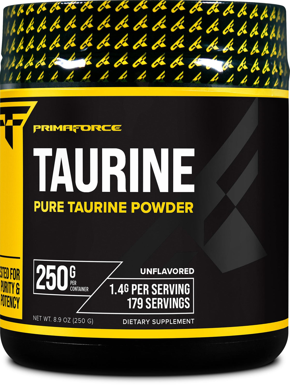 PrimaForce Taurine Powder 250g front view