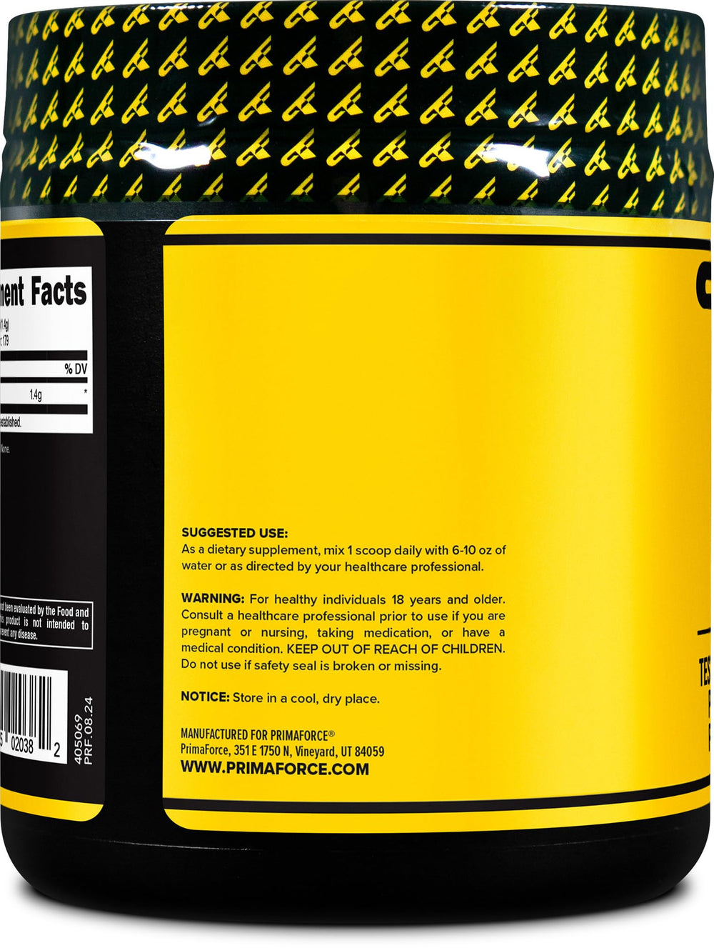 Serving scoop included with PrimaForce Taurine Powder