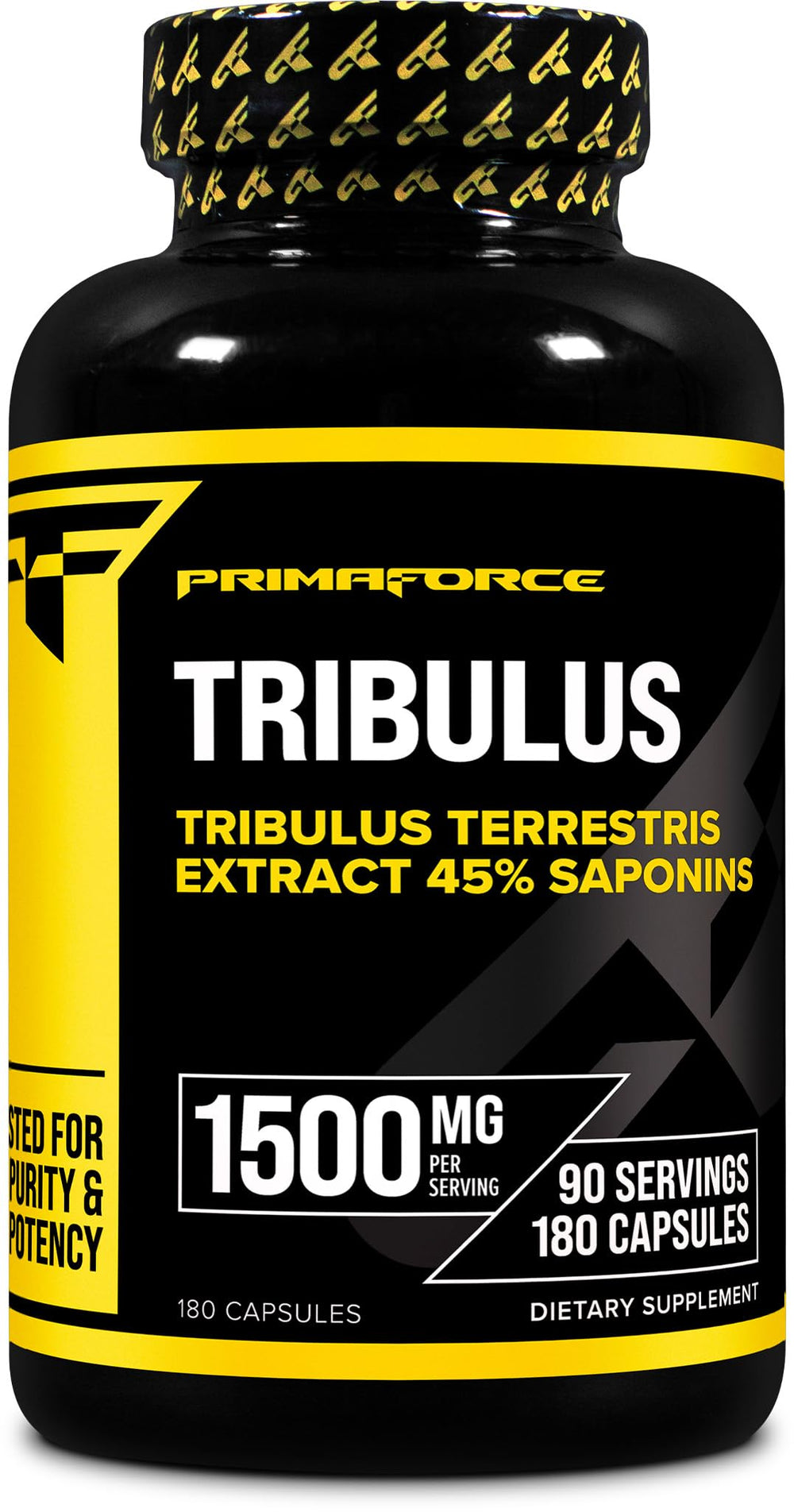 PrimaForce Tribulus Terrestris capsules bottle (180 count)