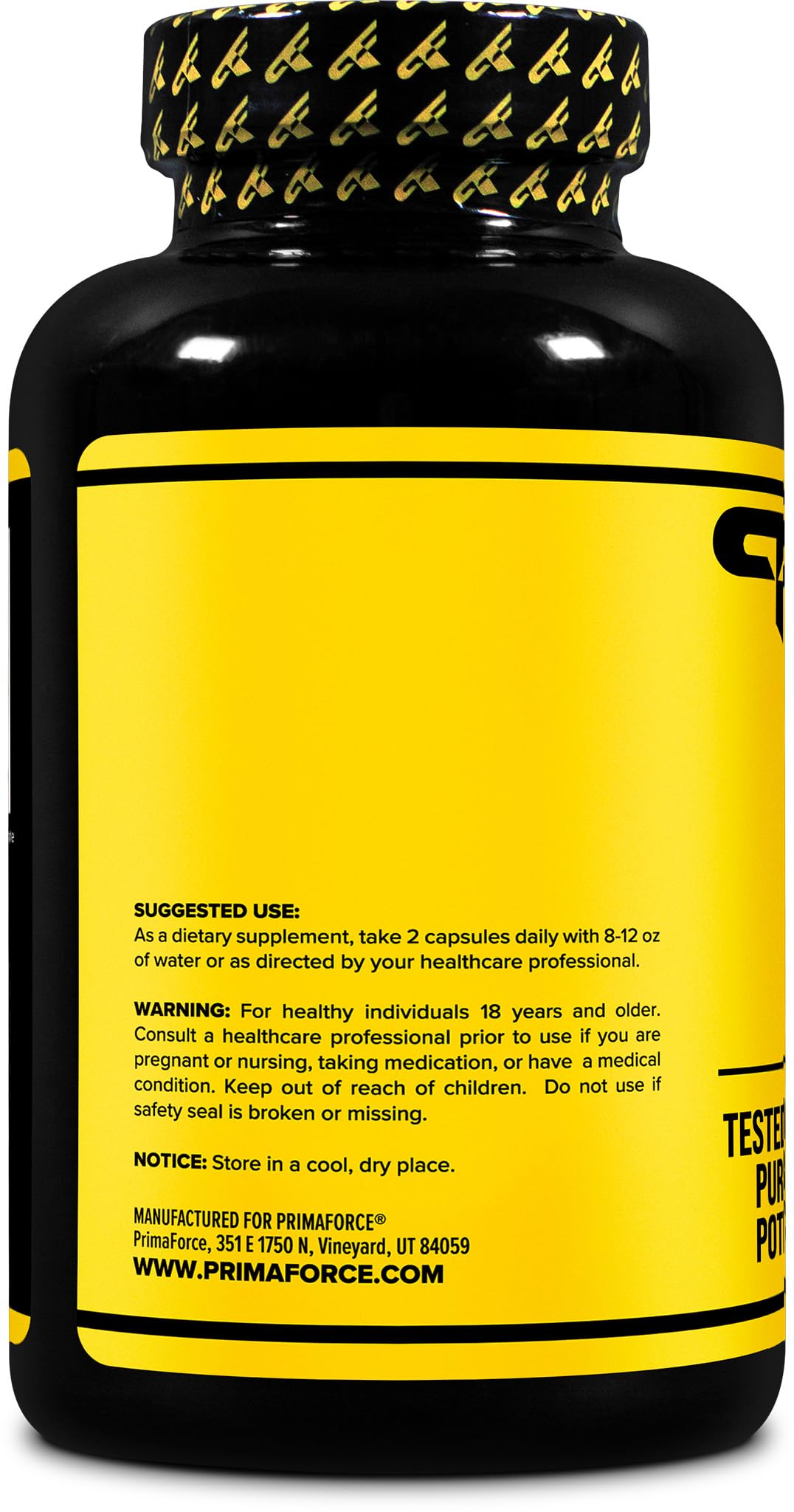 NSF-certified GMP facility