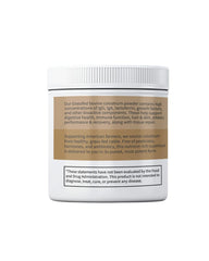 Non-GMO colostrum label showing no fillers