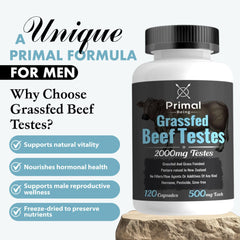 Primal Being USA manufacturing label confirms GMP certification.