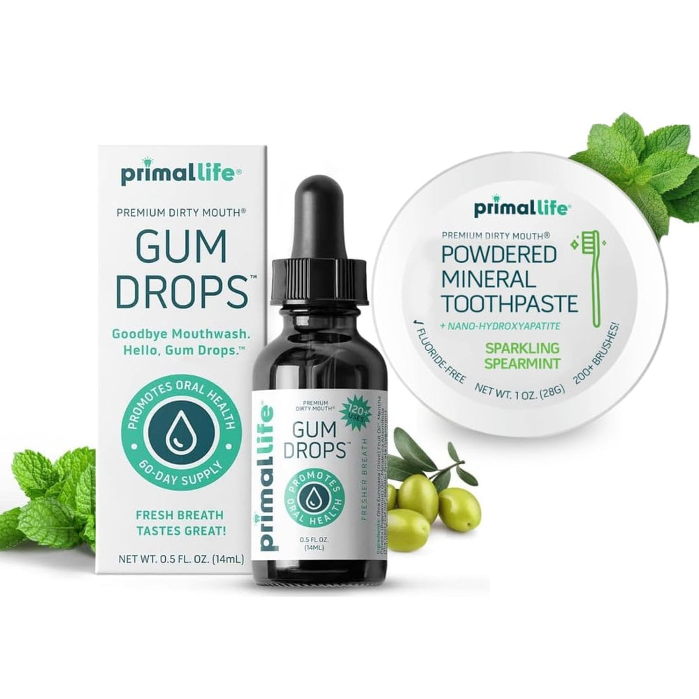 Primal Life Dirty Mouth Gum Serum bottle 1 oz