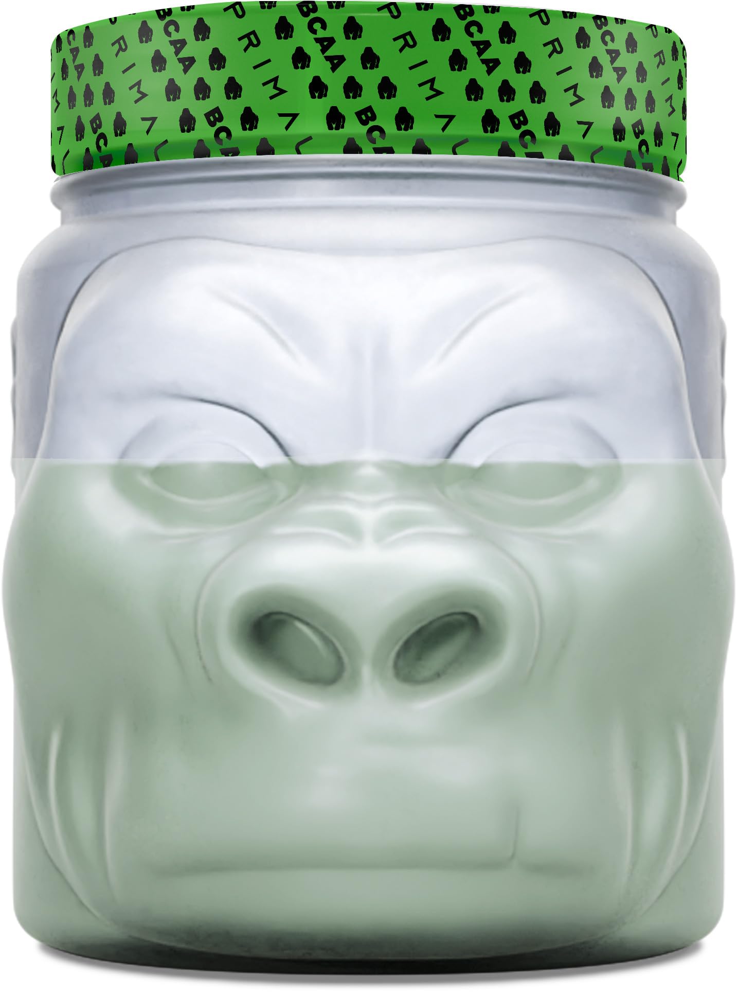 Primal Great Ape scoop with powder highlighting 7g BCAA per serving