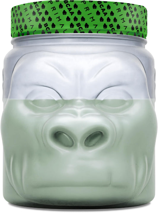 Primal Great Ape scoop with powder highlighting 7g BCAA per serving