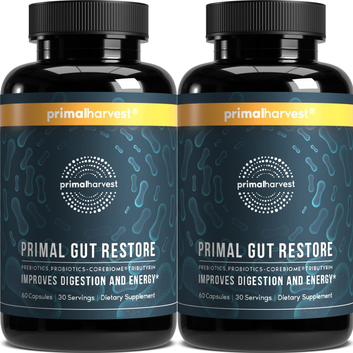 Primal Harvest 2 Pack Gut Restore front view