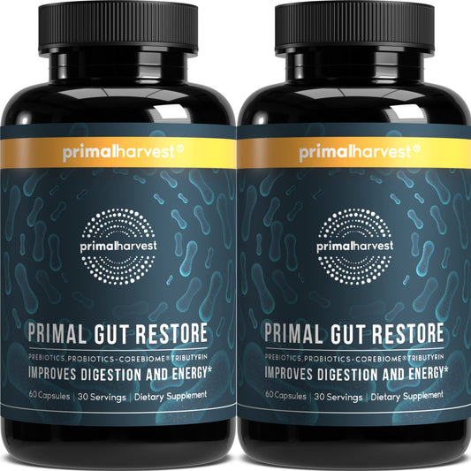 Primal Harvest 2 Pack Gut Restore front view