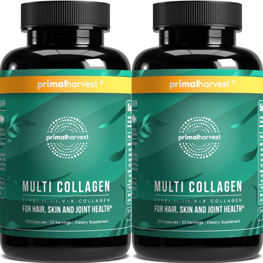 Primal Harvest 2 Pack multi collagen pills hero image