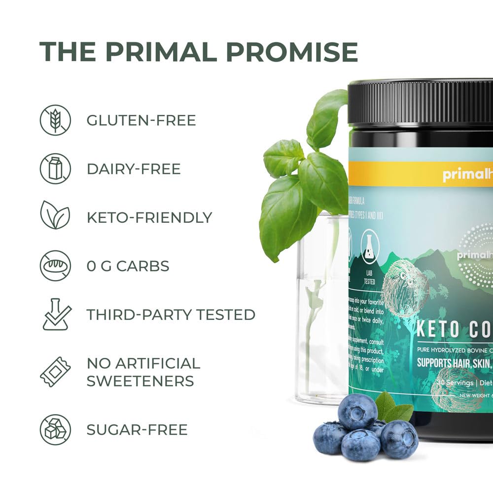 Lifestyle shot of a person adding collagen powder to a smoothie